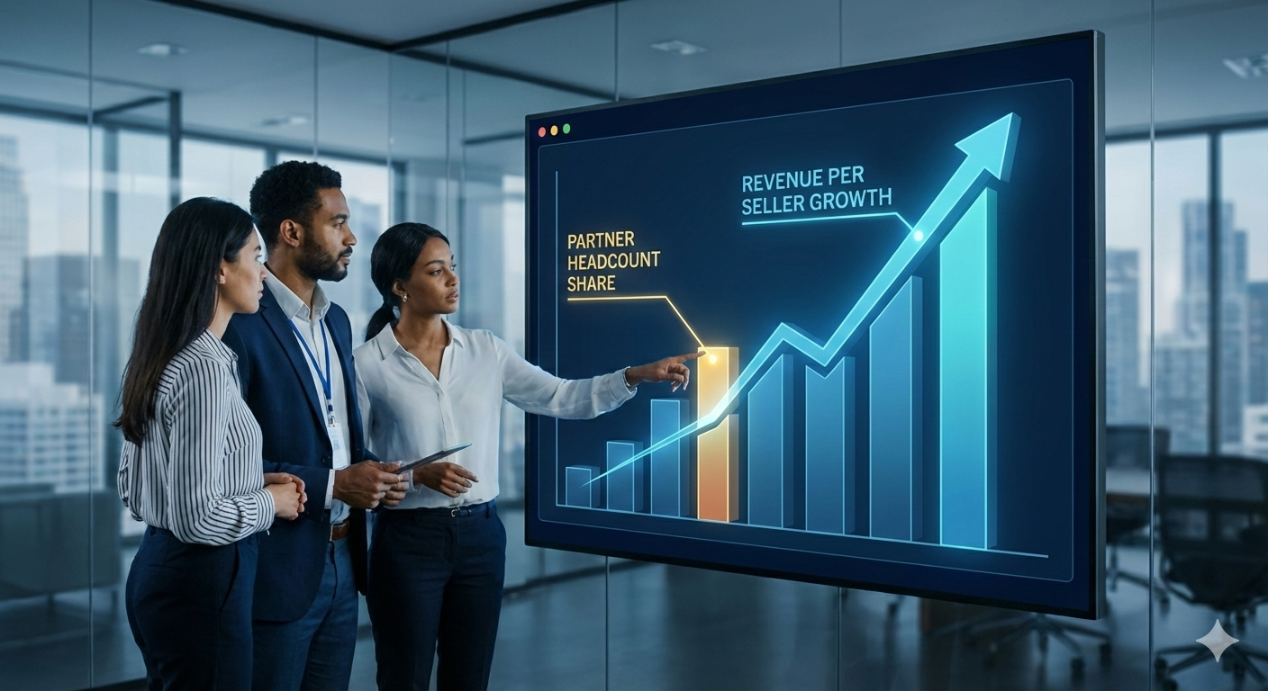 <p>Partner Headcount Share: The Hidden Lever Behind Revenue per Seller Growth